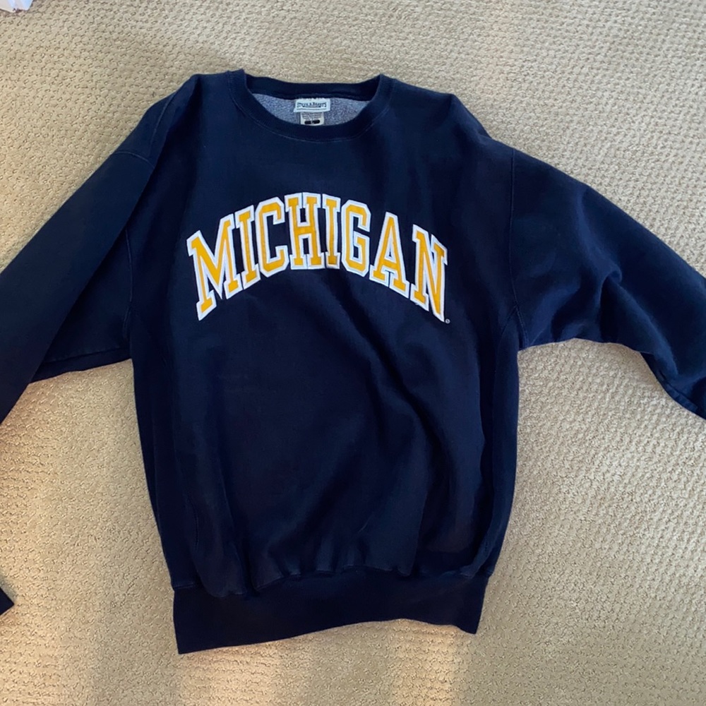 Vintage Michigan Crewneck Sweater